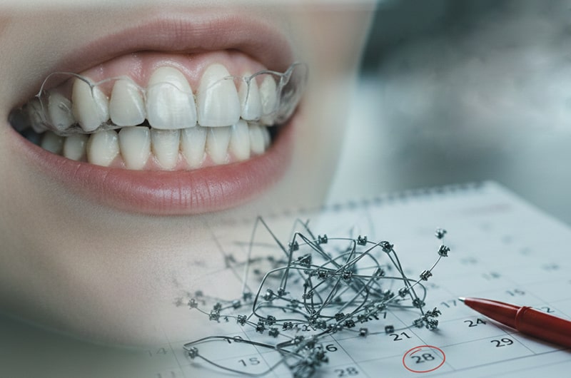 برگشت دندان بعد از ارتودنسی