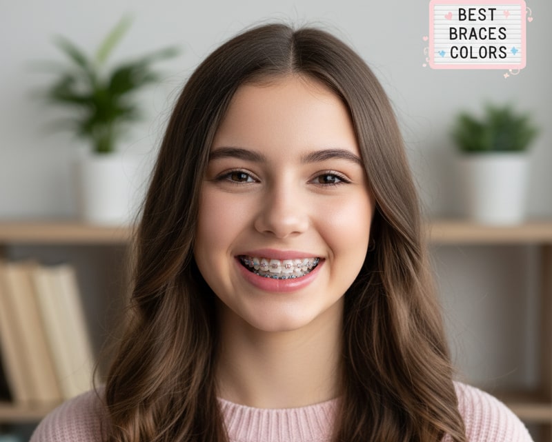 بهترین رنگ ارتودنسی دخترانه
