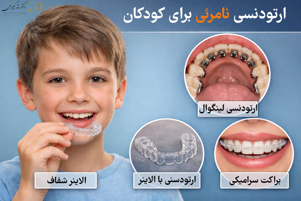 ارتودنسی نامرئی کودکان