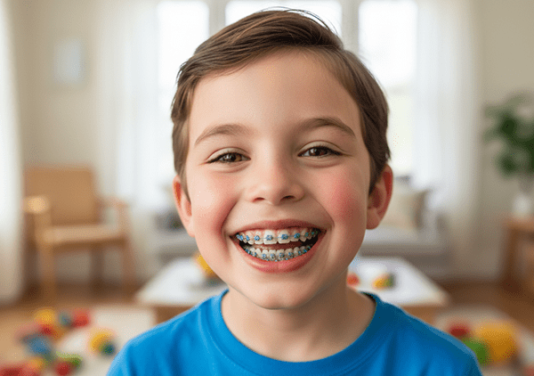 ارتودنسی کودکان درد دارد